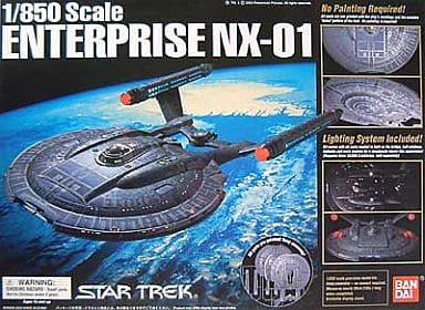 Star Trek -Enterprise NX-01 - 1/850 - Pre-Painted (Bandai)