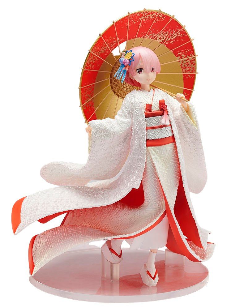 Re:Zero kara Hajimeru Isekai Seikatsu - Ram - F:Nex - 1/7 - Shiromuku - 2023 Re-release (FuRyu) [Shop Exclusive]