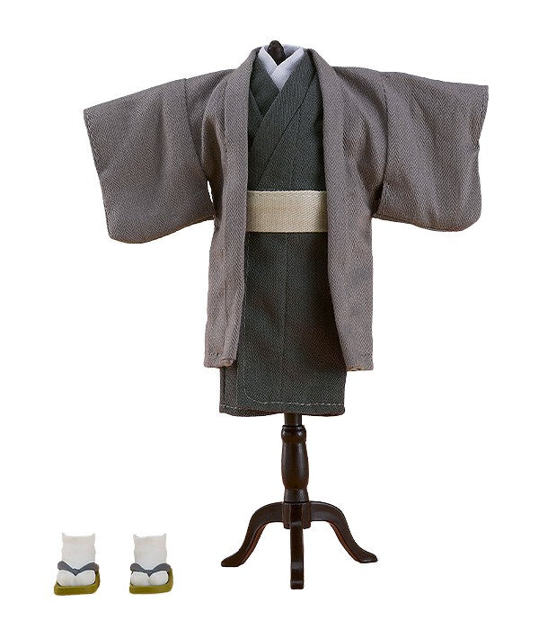 Kimono - Nendoroid Doll: Outfit Set - Kimono - Boy, Gray (Good Smile Company)