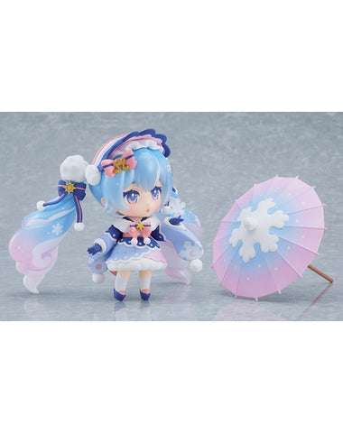 Vocaloid - Hatsune Miku - Nendoroid #2023 - Snow, Serene Winter Ver. (Good Smile Company) [Shop Exclusive]