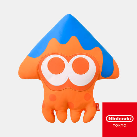 Splatoon - INK YOU UP Squid Cushion - Orange Ver. - Nintendo Tokyo Exclusive (Nintendo Store) 