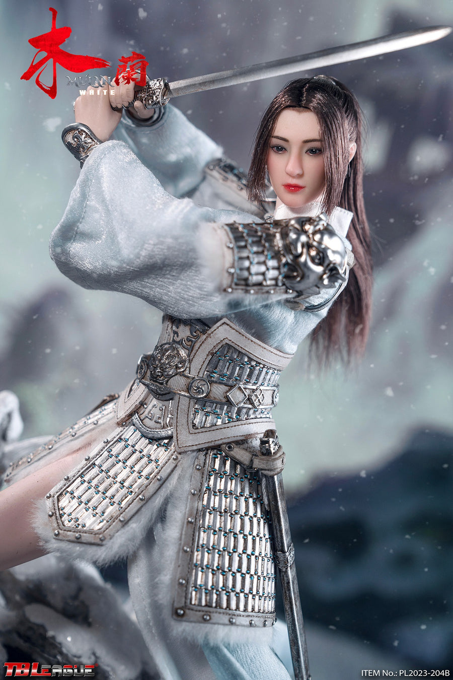 Mulan - White Outfit - 1/6 (TBLeague)