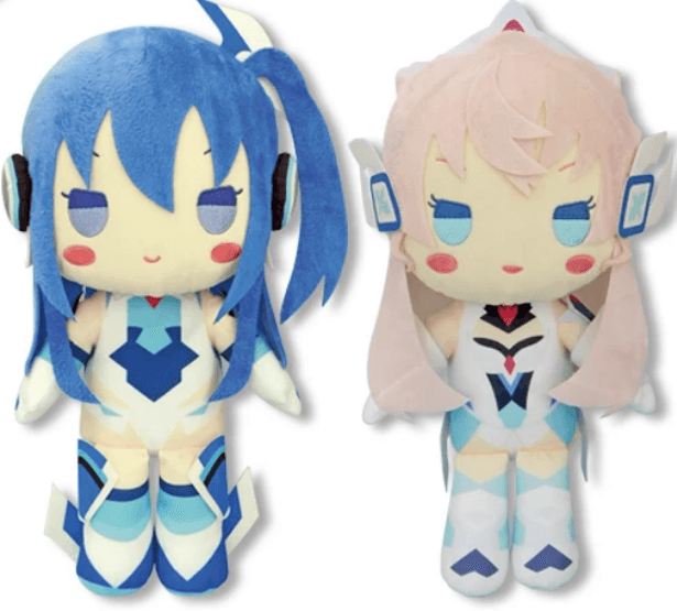 Senki Zessho Symphogear AXZ - Deformed Plush XL - Tsubasa & Maria ...