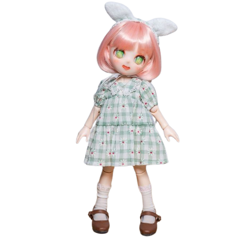 Candy House Series - Paris - Green Check Dress (Pansdoll)