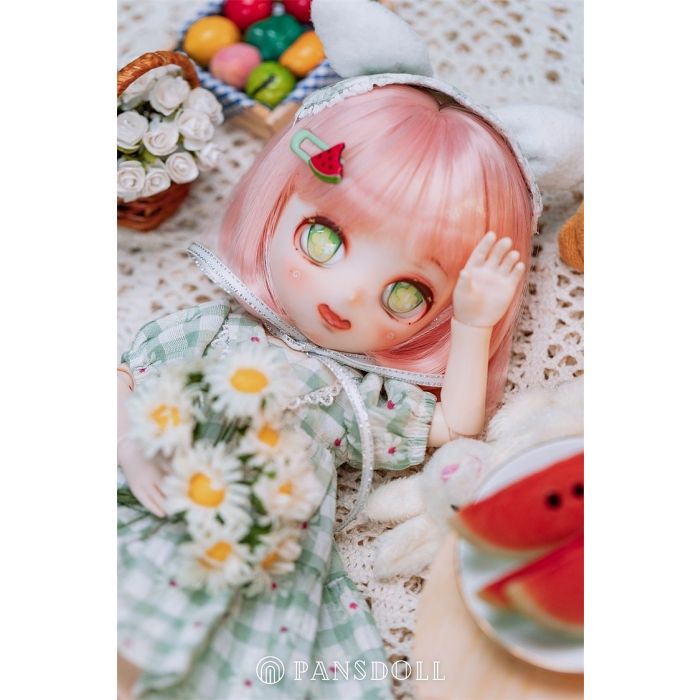 Candy House Series - Paris - Green Check Dress (Pansdoll)