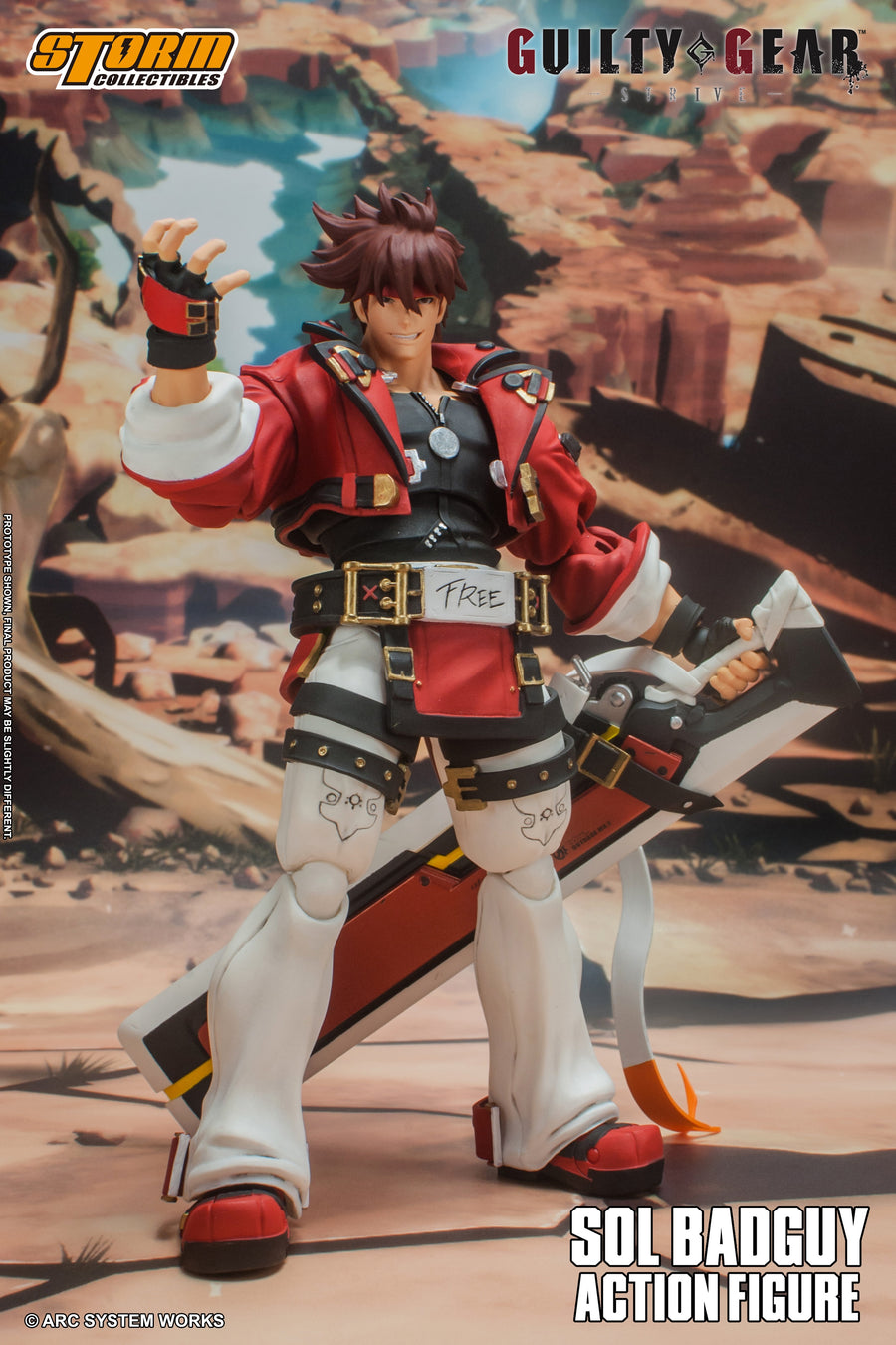 GUILTY GEAR - STRIVE - Sol Badguy (Storm Collectibles)