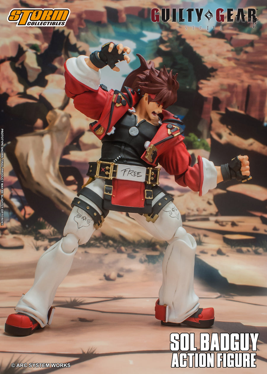 GUILTY GEAR - STRIVE - Sol Badguy (Storm Collectibles)