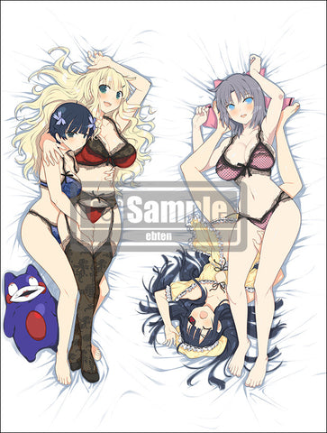 SENRAN KAGURA PEACH BEACH SPLASH - Official Illustration Collection - ebten DX pack - ebten exclusive