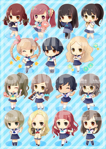 Blue Reflection - Sugamoto Shihori - Lifesize Tapestry [Exclusive]