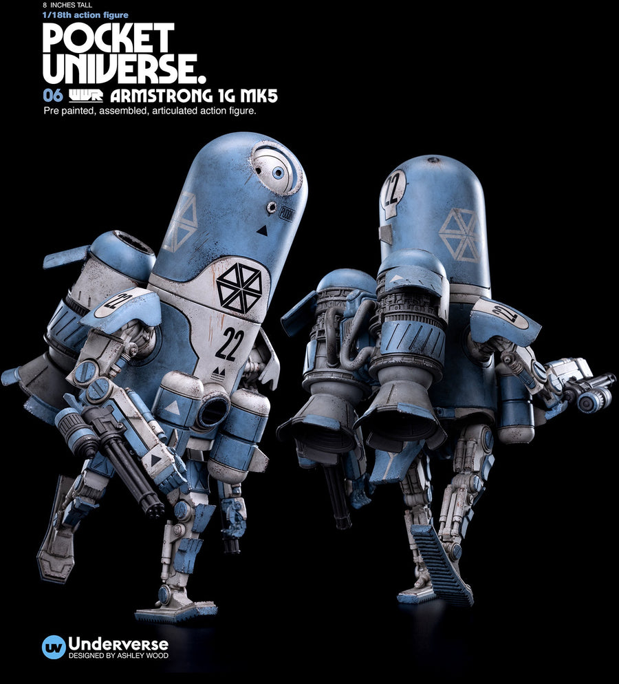 POCKET UNIVERSE - WWR - 1/18 - ARMSRTONG 1G MK5 - MEDITERRANEANN GUARDA (Underverse)