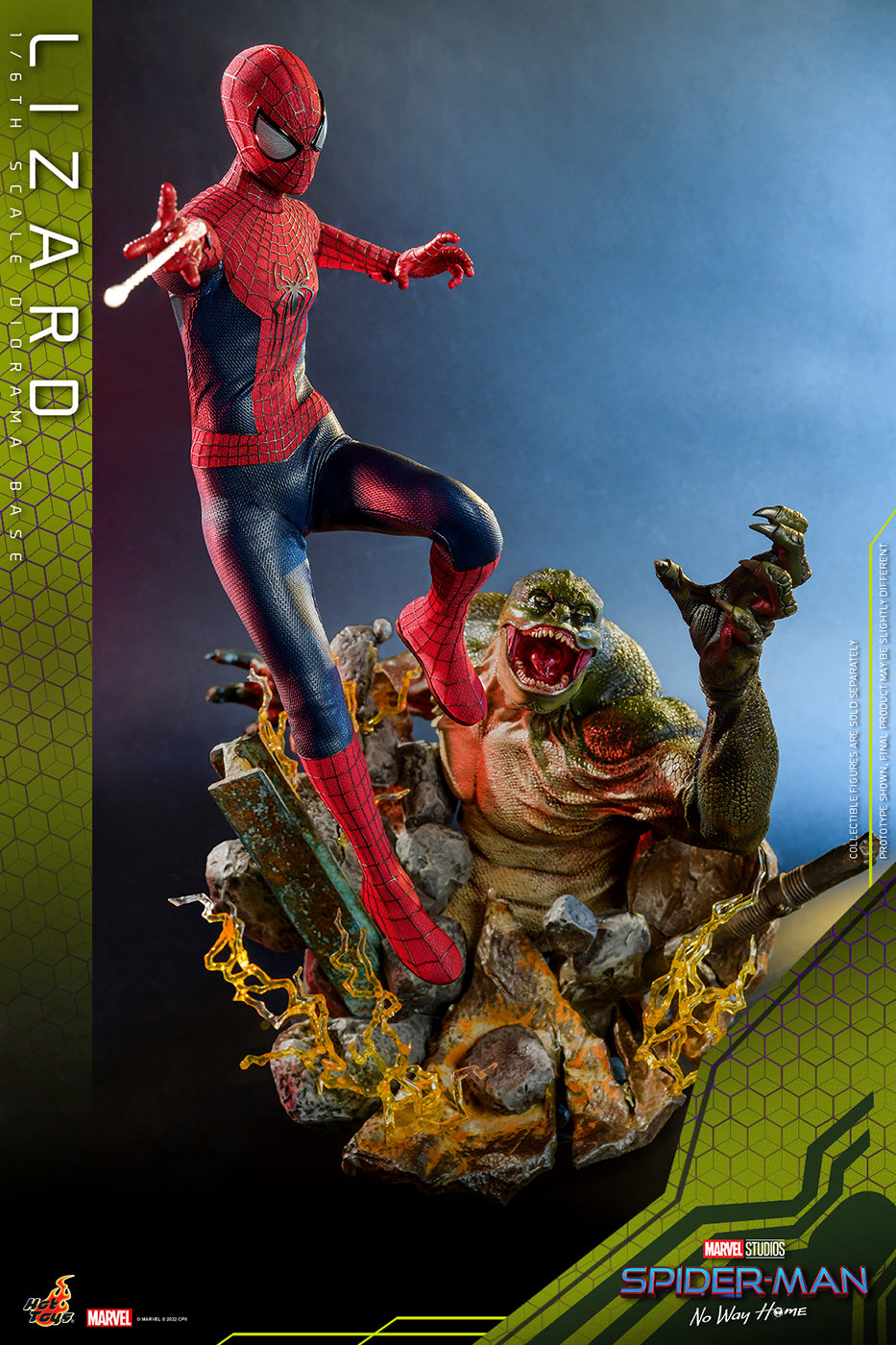Lizard Hot Rod Ultimate Spider Man Lizard Figure